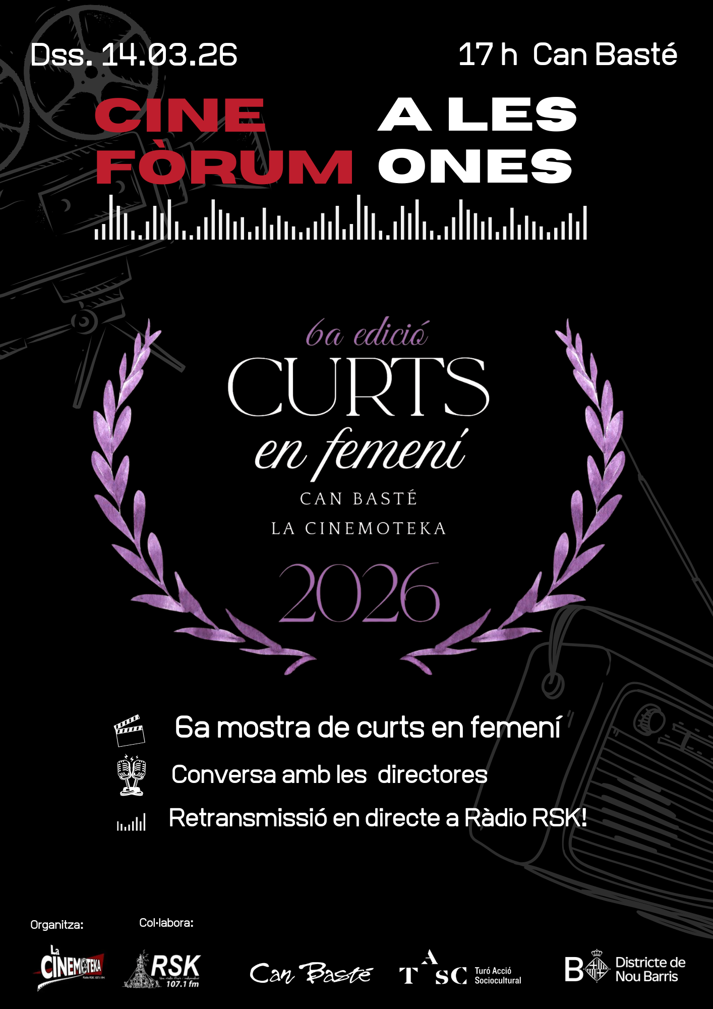 CARTELL CINEFÒRUM A LES ONES